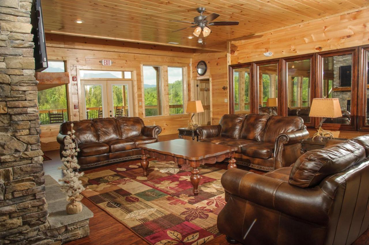 Foxwood Mansion Cabin Pittman Center Exteriör bild