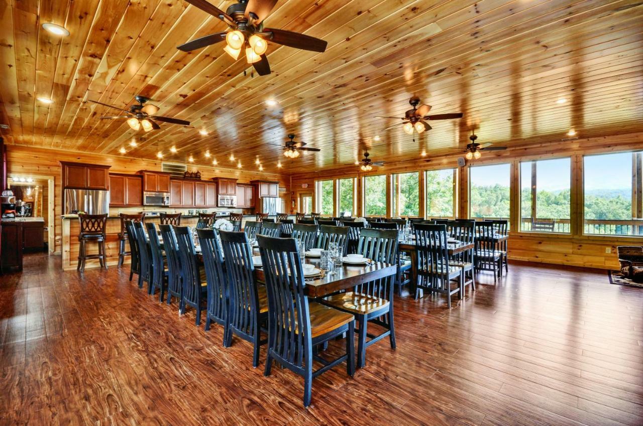 Foxwood Mansion Cabin Pittman Center Exteriör bild